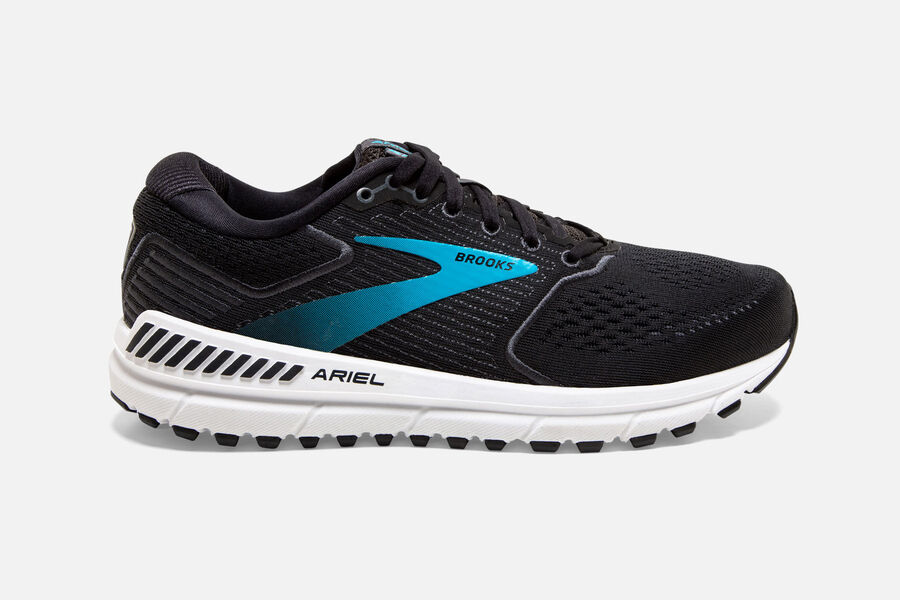 Brooks Ariel '20 Womens Australia - Road Running Shoes - Black/Blue (064-FPASK)
